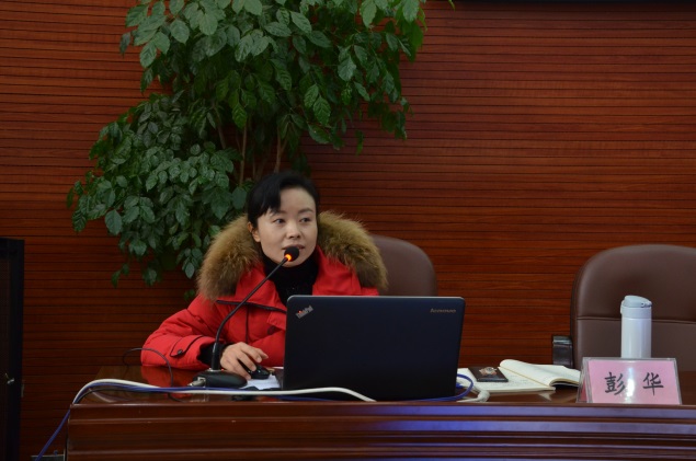 彭华副教授作讲座